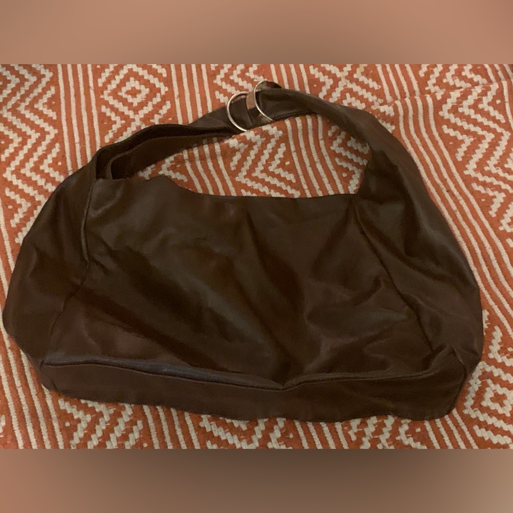 Brown Hobo Style Shoulder Bag